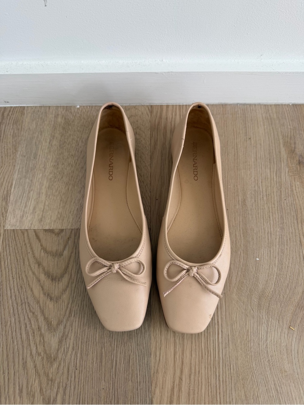 Bernardo Women's Ballet Flats in Blush Pink